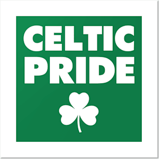 Celtic Pride Shamrock Posters and Art